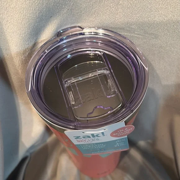 ZAK Insulated Tumbler 30 oz Vacuum Insulated Stainless Steel with lid pink - Picture 2 of 4